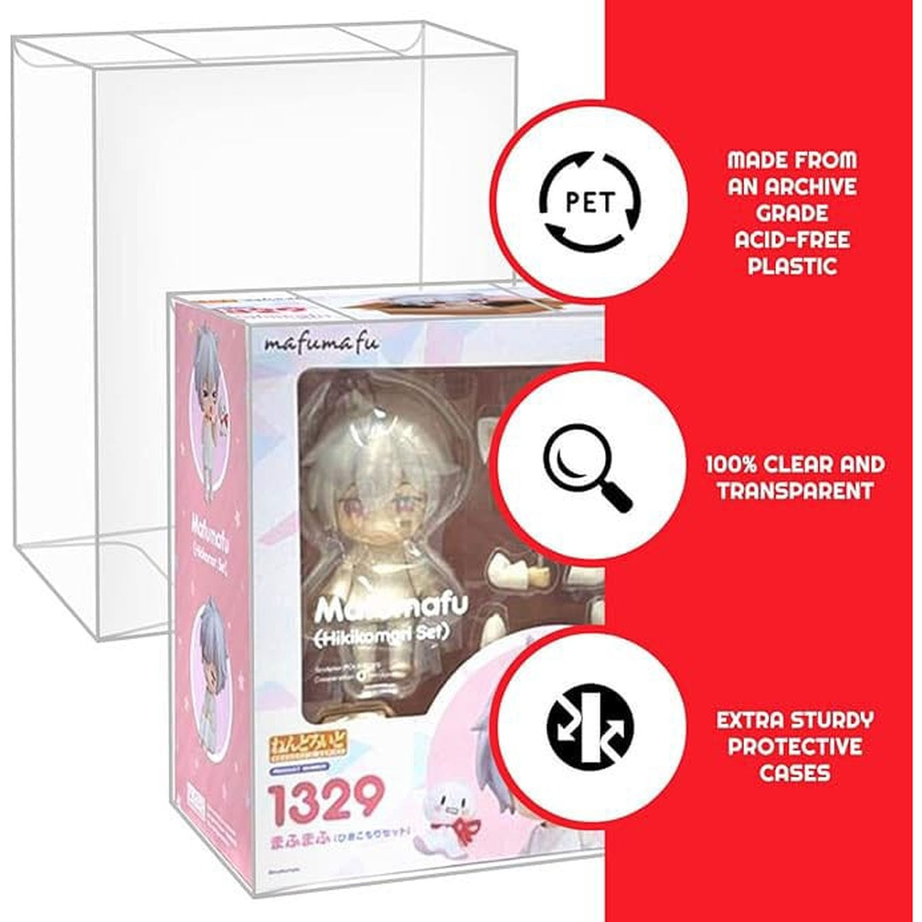 Product image PET Case 10-Pack for Nendoroid Action Figures