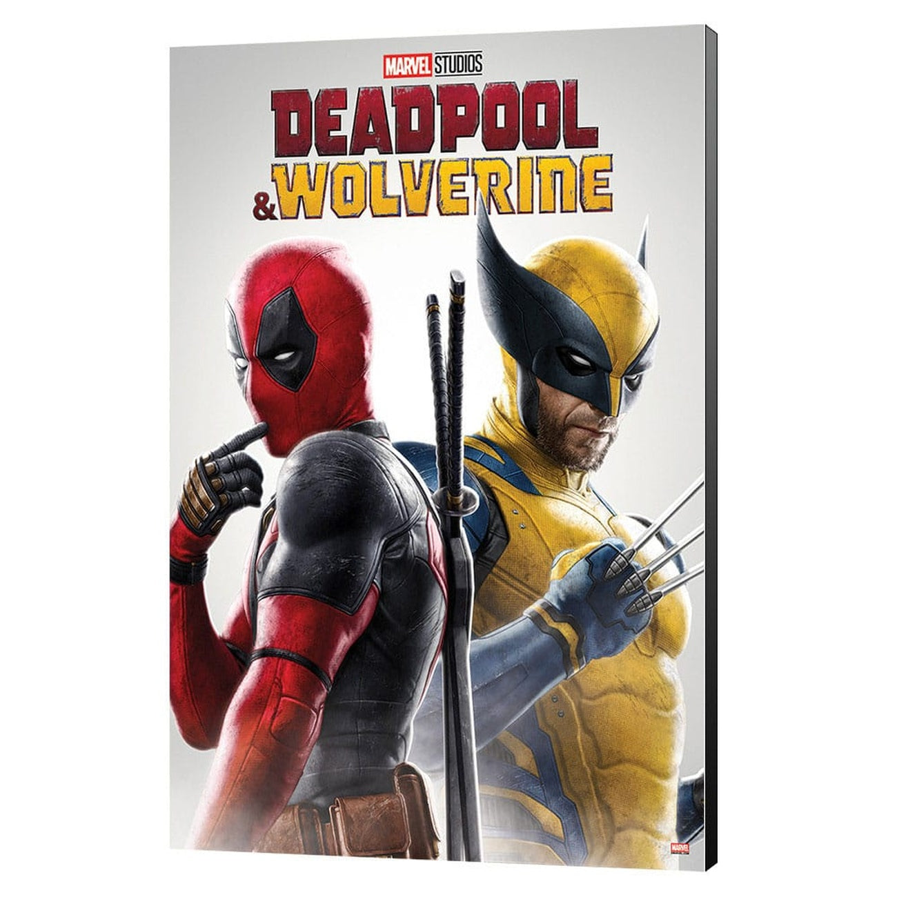Produktbild Marvel Holzdruck Deadpool & Wolverine 02 Best friends 35 x 50 cm