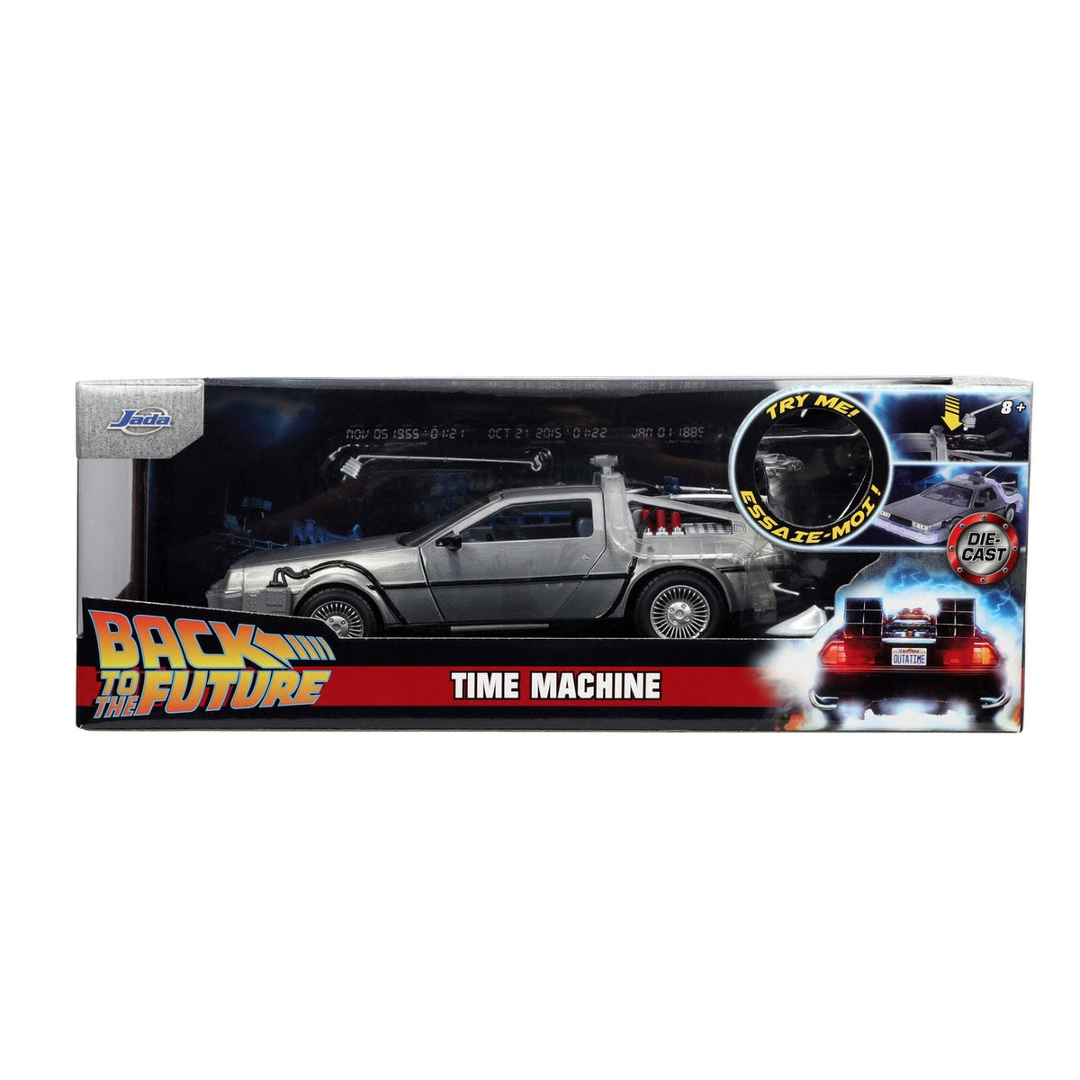 Produktbild Zurück in die Zukunft Diecast Modell 1/24 Time Machine Model 1
