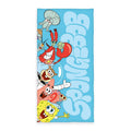 Produktbild Spongebob Schwammkopf Velours-Handtuch 75 x 150 cm