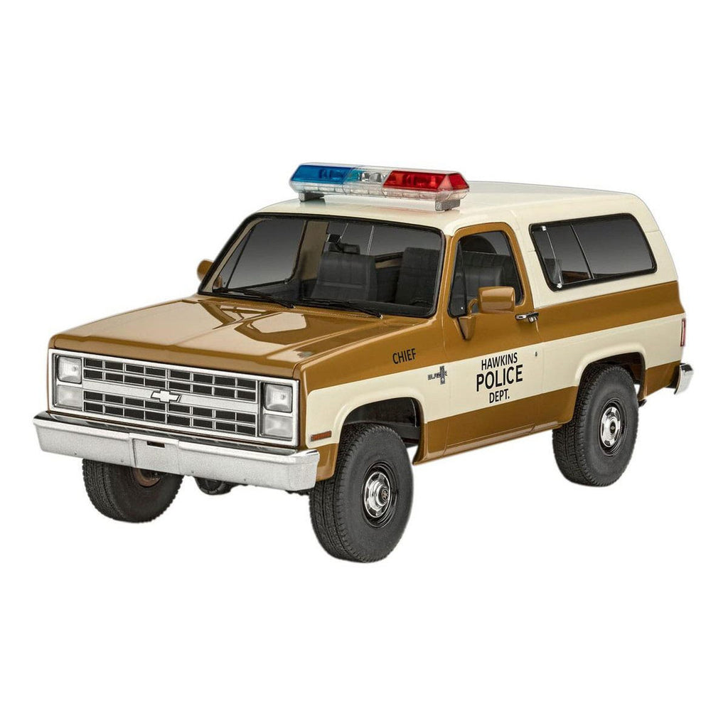 Produktbild Stranger Things Modellbausatz 1/25 1985 Chevrolet K5 Blazer 19 cm