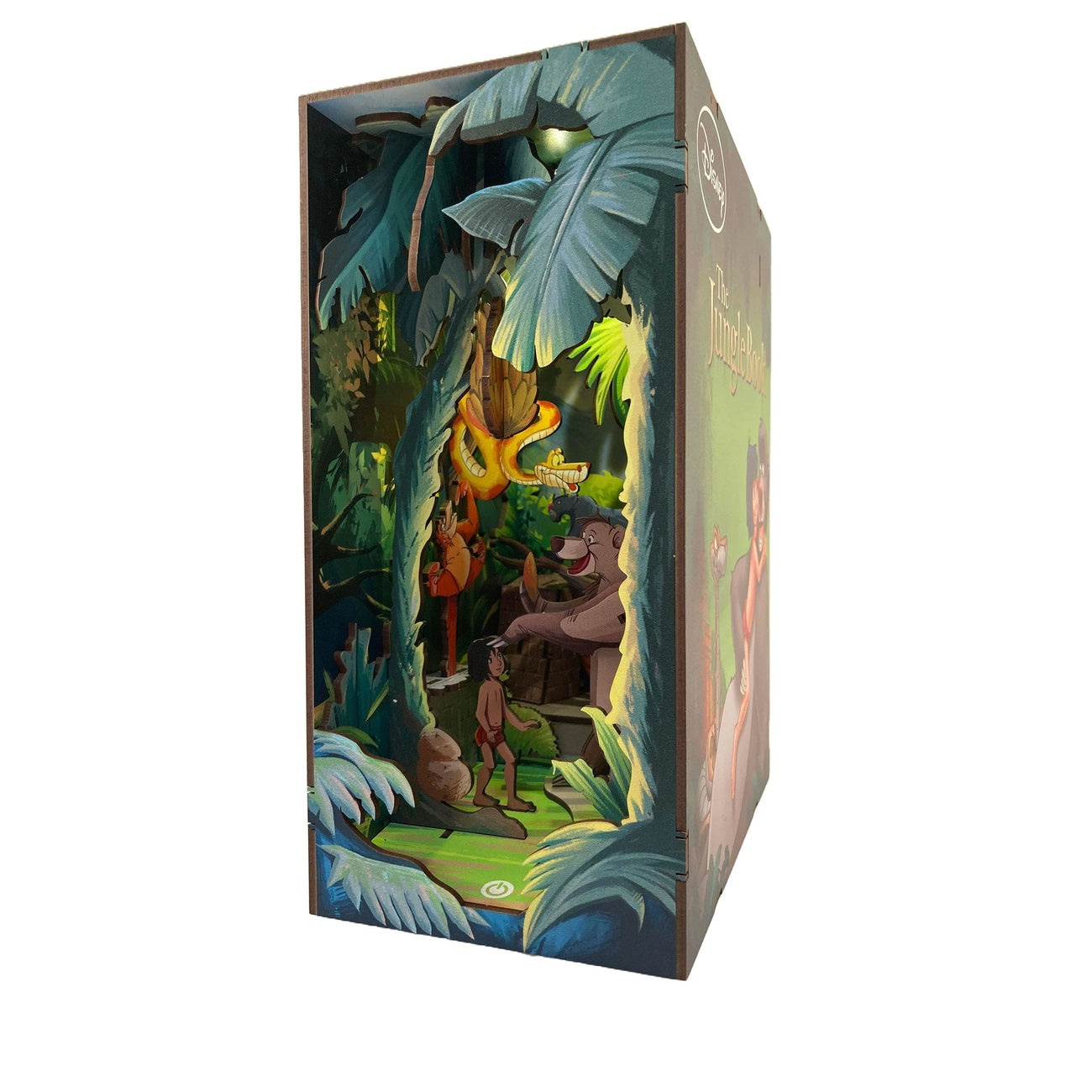 Produktbild Disney Tiny Adventures Book Nook Mini-Diorama Das Dschungelbuch 23 cm