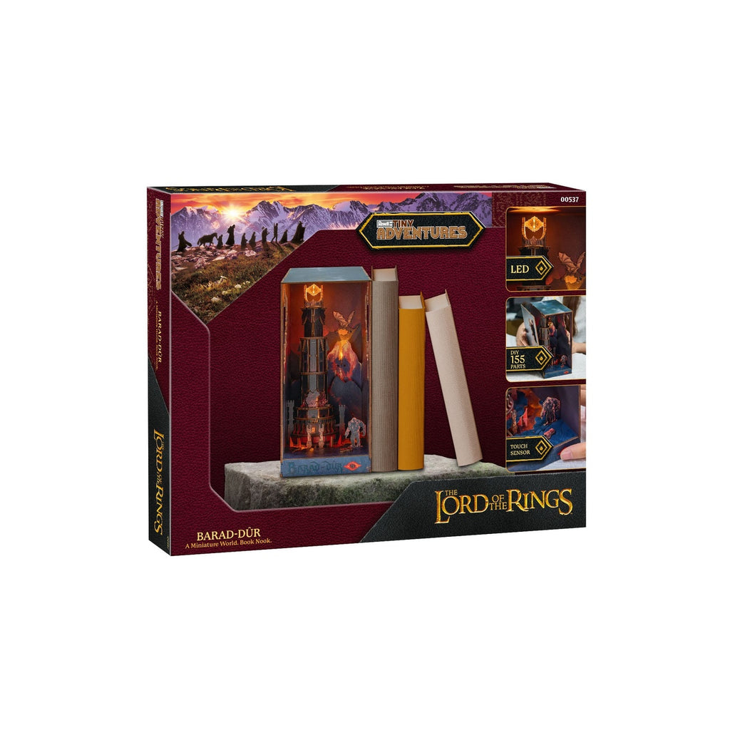Produktbild Der Herr der Ringe Tiny Adventures Book Nook Mini-Diorama Barad-Dûr 23 cm
