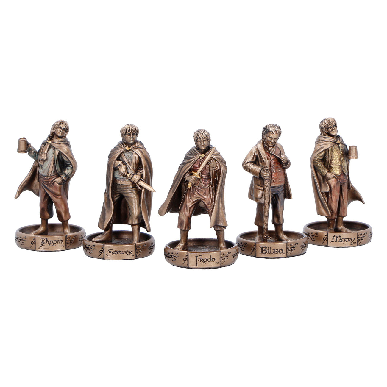Produktbild Der Herr der Ringe - Die Gefährten Sammelfiguren 5er Set