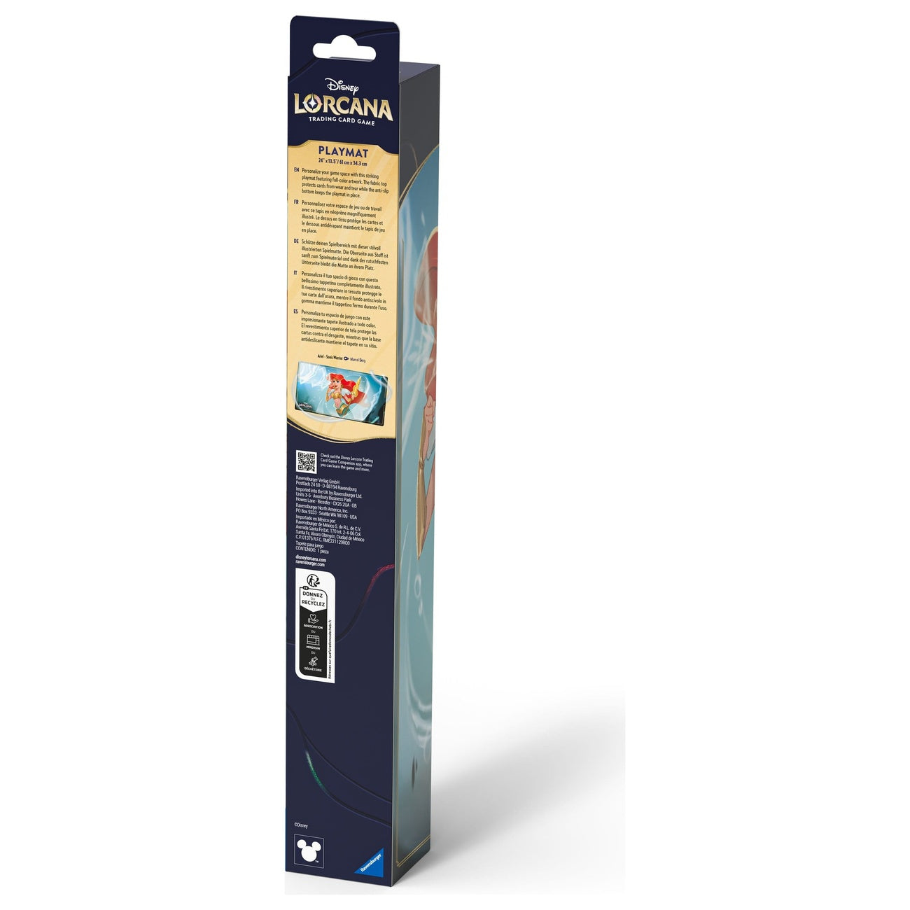 Produktbild Disney Lorcana TCG Spielmatte Arielle