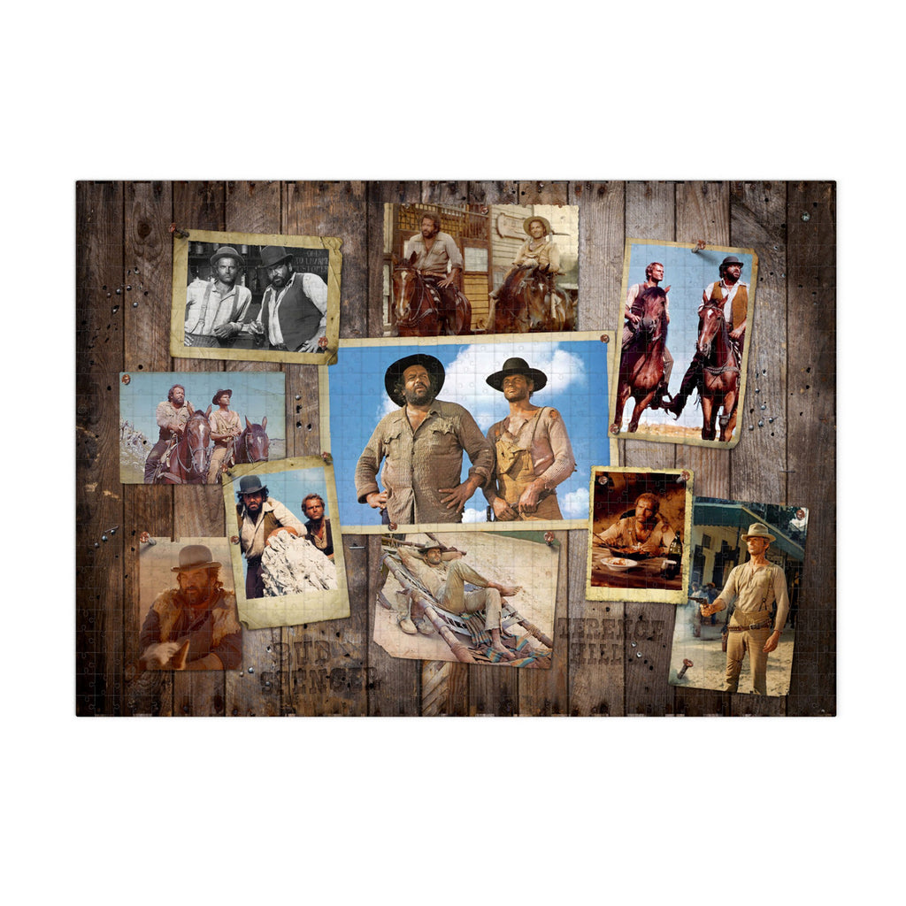 Produktbild Bud Spencer & Terence Hill Puzzle Western Photo Wall (1000 Teile)