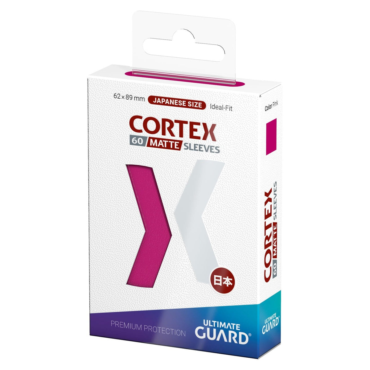 Produktbild Ultimate Guard Cortex Sleeves Matte Japanese Size (60) - Pink