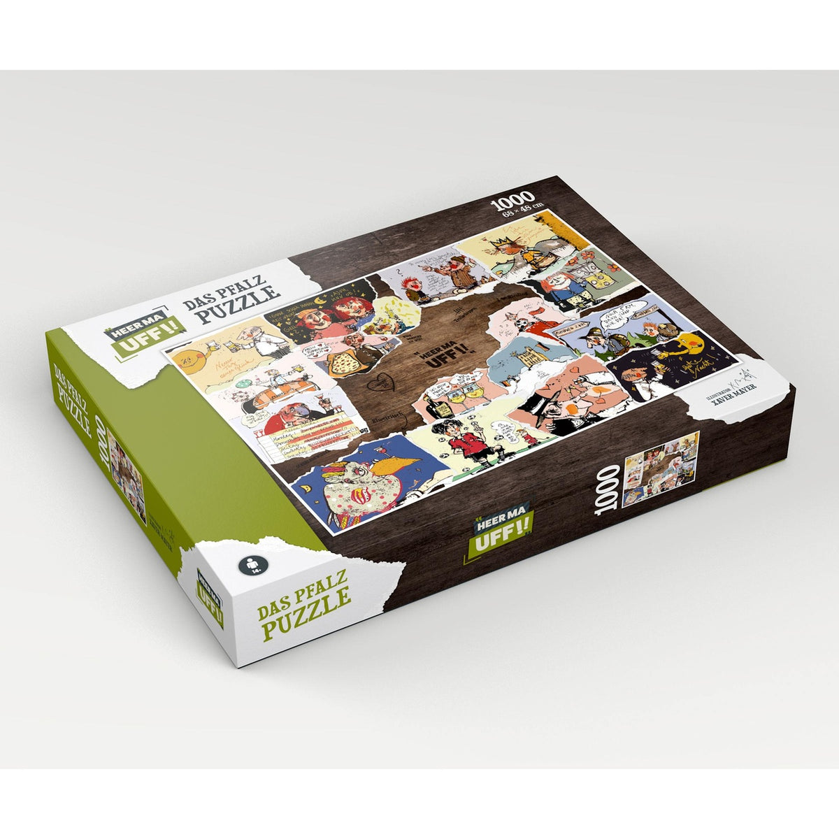 Produktbild Heer Ma Uff!! - Das Pfalzpuzzle - 1000 Teile