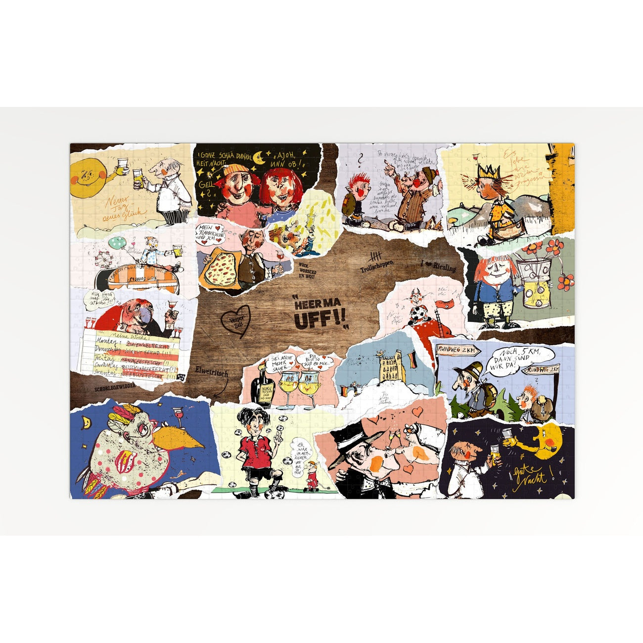 Produktbild Heer Ma Uff!! - Das Pfalzpuzzle - 1000 Teile