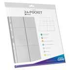 Produktbild Ultimate Guard 24-Pocket QuadRow Pages Side-Loading (10) - Transparent