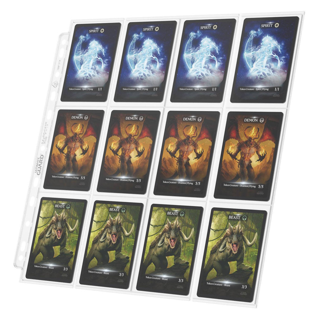 Produktbild Ultimate Guard 24-Pocket QuadRow Pages Side-Loading (10) - Transparent