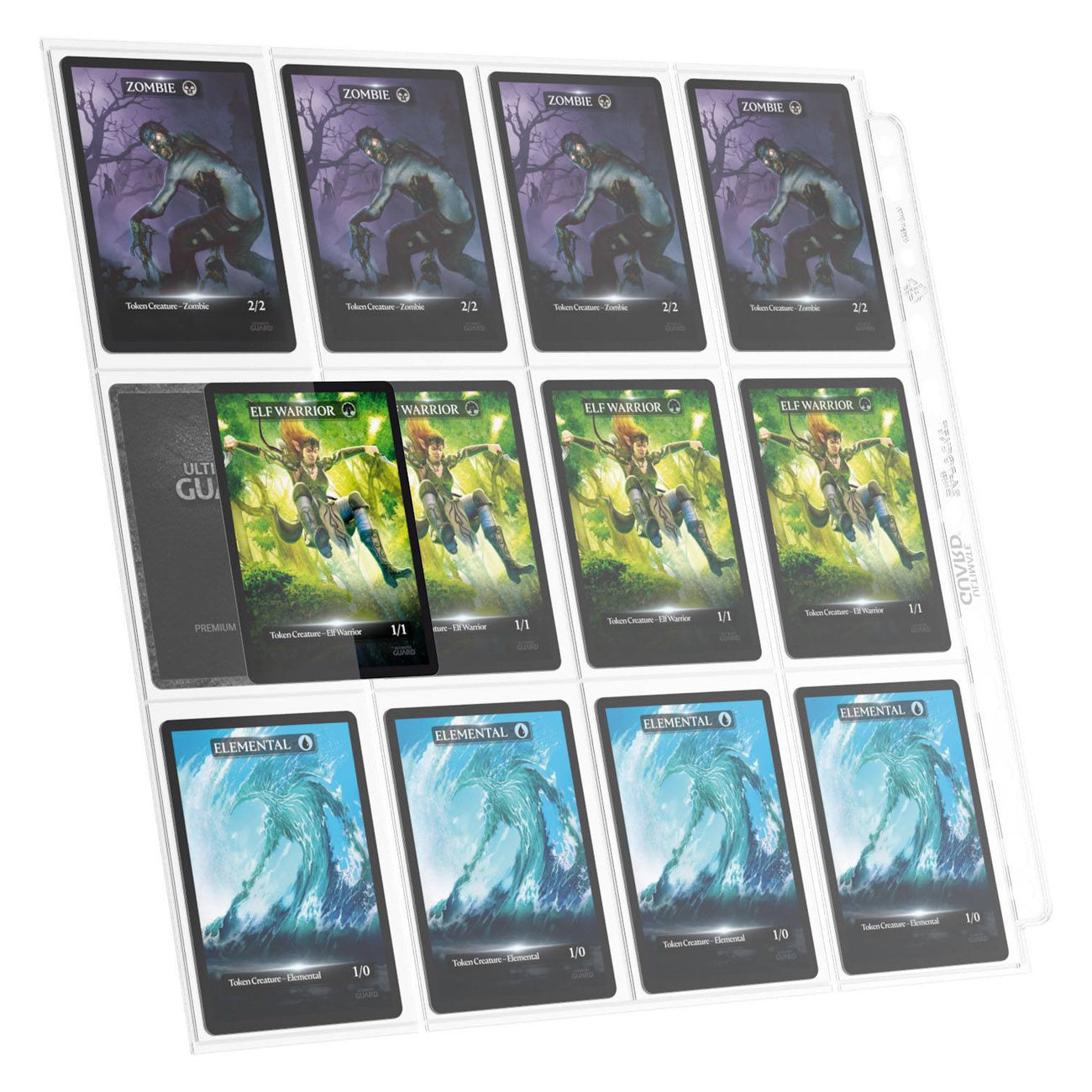 Produktbild Ultimate Guard 24-Pocket QuadRow Pages Side-Loading (10) - Transparent