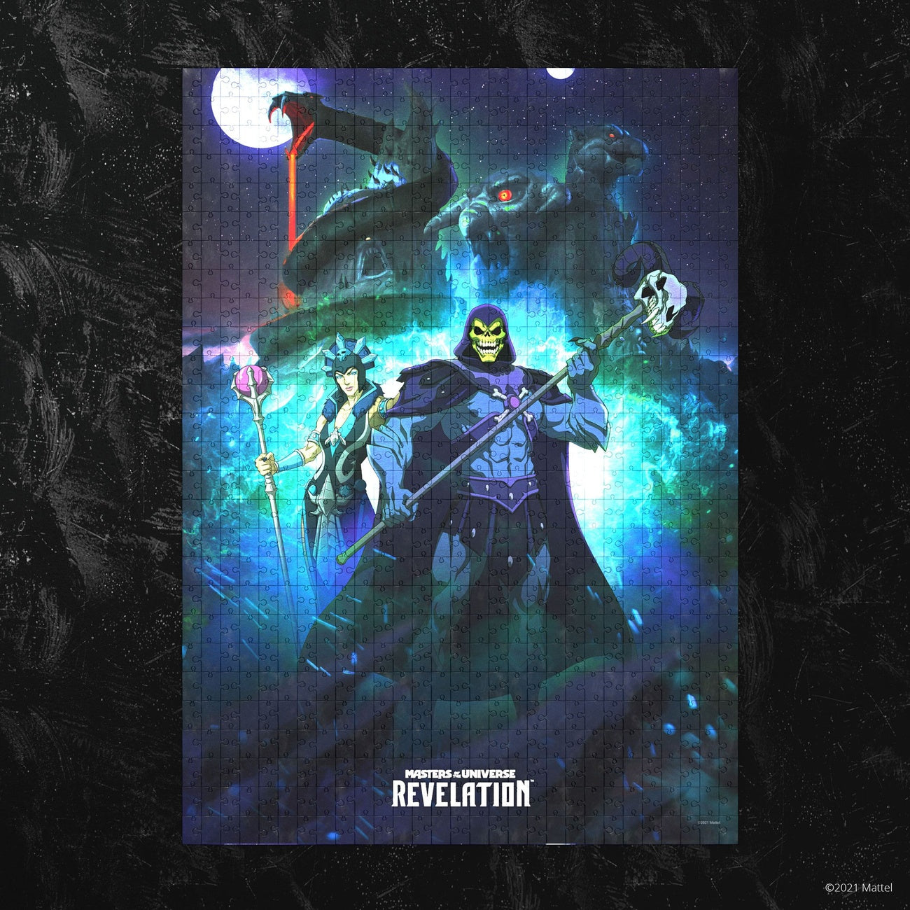 Produktbild Masters of the Universe: Revelation&trade; Puzzle Skeletor&trade; and Evil-Lyn&trade; (1000 Teile)