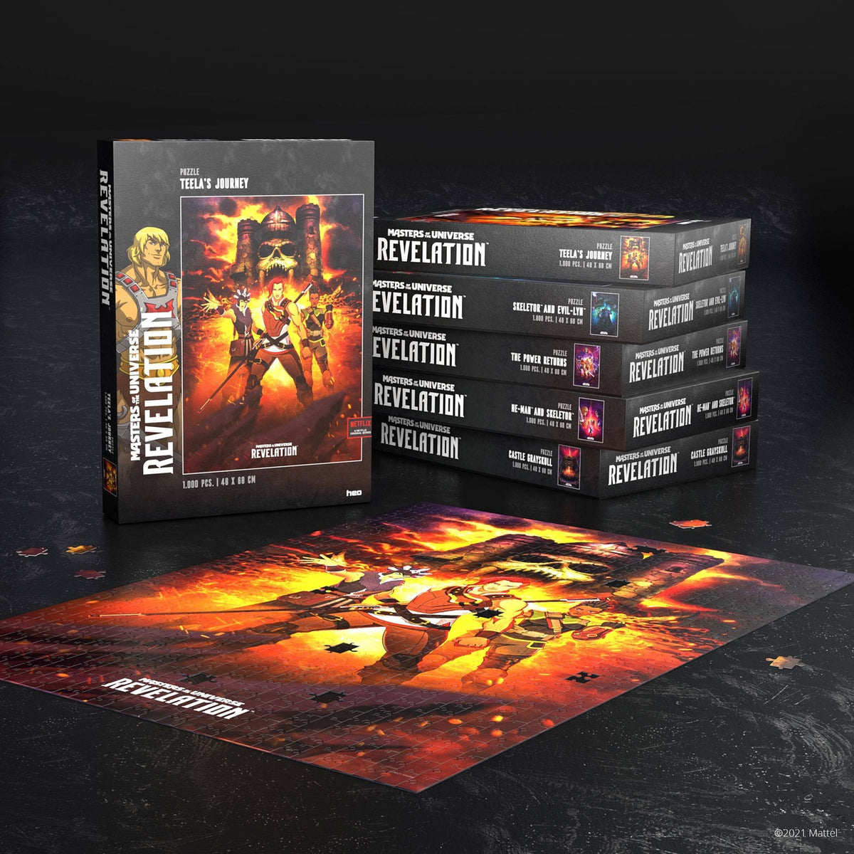 Produktbild Masters of the Universe: Revelation&trade; Puzzle Teela's Journey (1000 Teile)