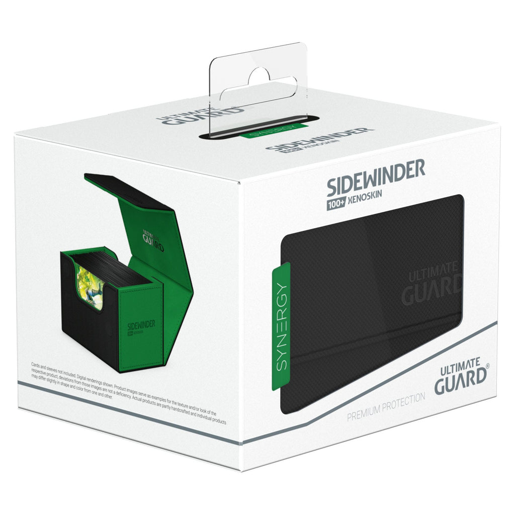 Produktbild Ultimate Guard Sidewinder 100+ Xenoskin Synergy - Black/Green