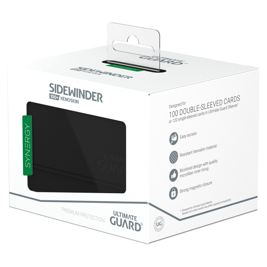 Produktbild Ultimate Guard Sidewinder 100+ Xenoskin Synergy - Black/Green