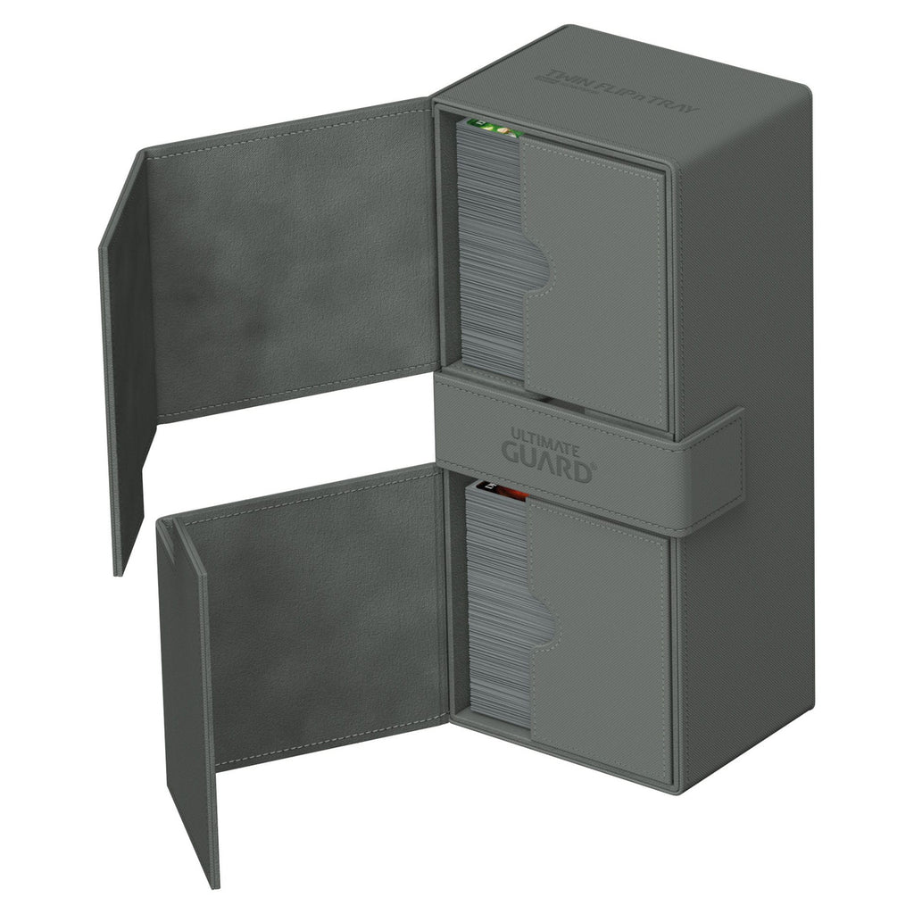 Produktbild Ultimate Guard Twin Flip'n'Tray 266+ Xenoskin - Grey