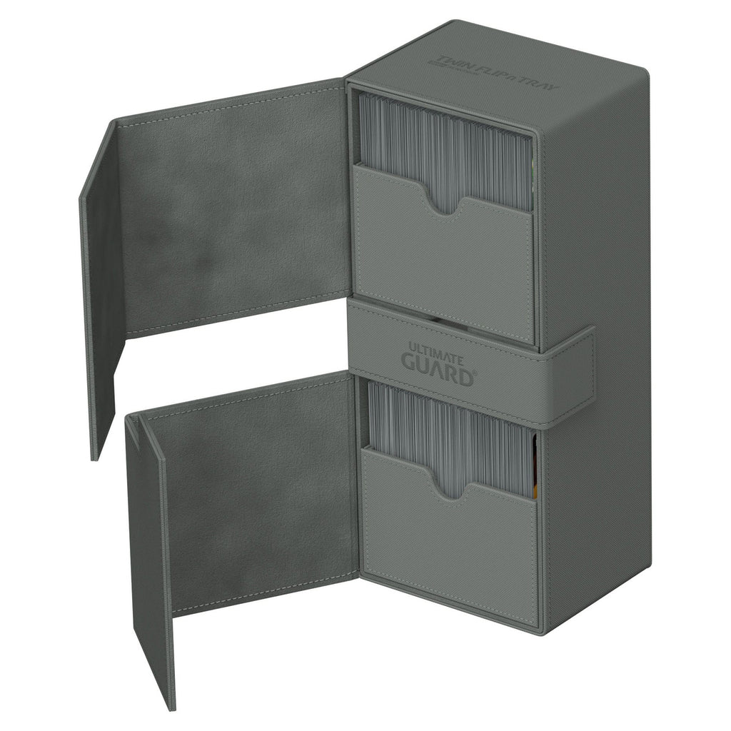 Produktbild Ultimate Guard Twin Flip'n'Tray 266+ Xenoskin - Grey