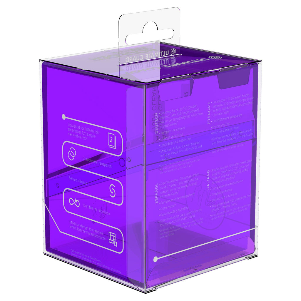Produktbild Ultimate Guard Boulder 100+ Clear - Amethyst