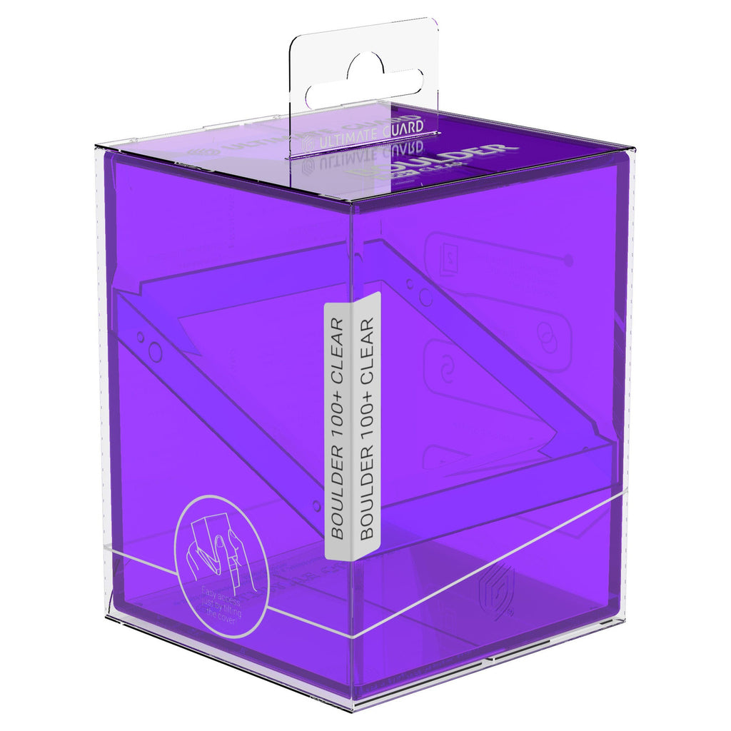 Produktbild Ultimate Guard Boulder 100+ Clear - Amethyst