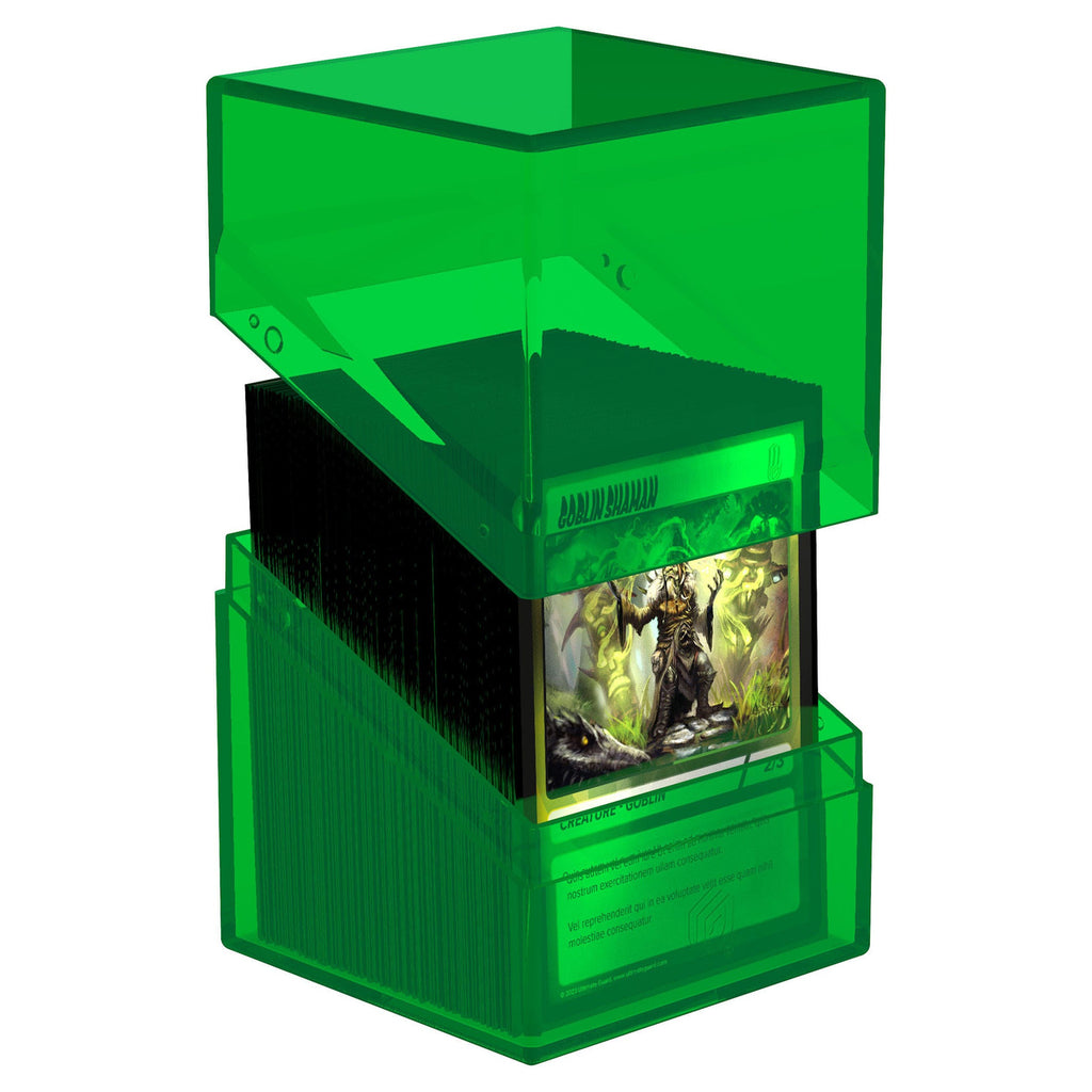 Produktbild Ultimate Guard Boulder 100+ Clear - Emerald