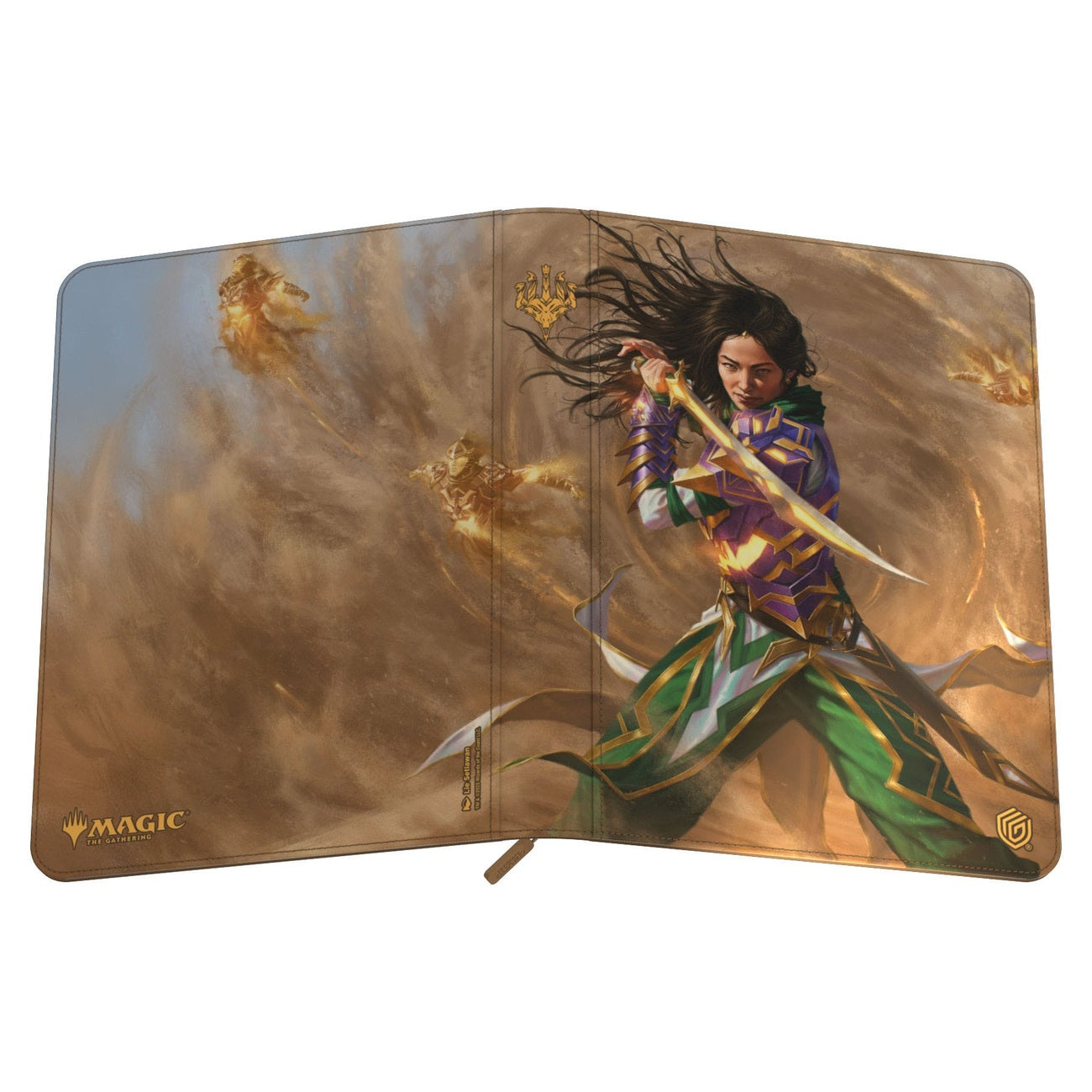 Produktbild Ultimate Guard Zipfolio 360 Xenoskin Magic: The Gathering "Tarkir: Dragonstorm" - Descendant of Storms