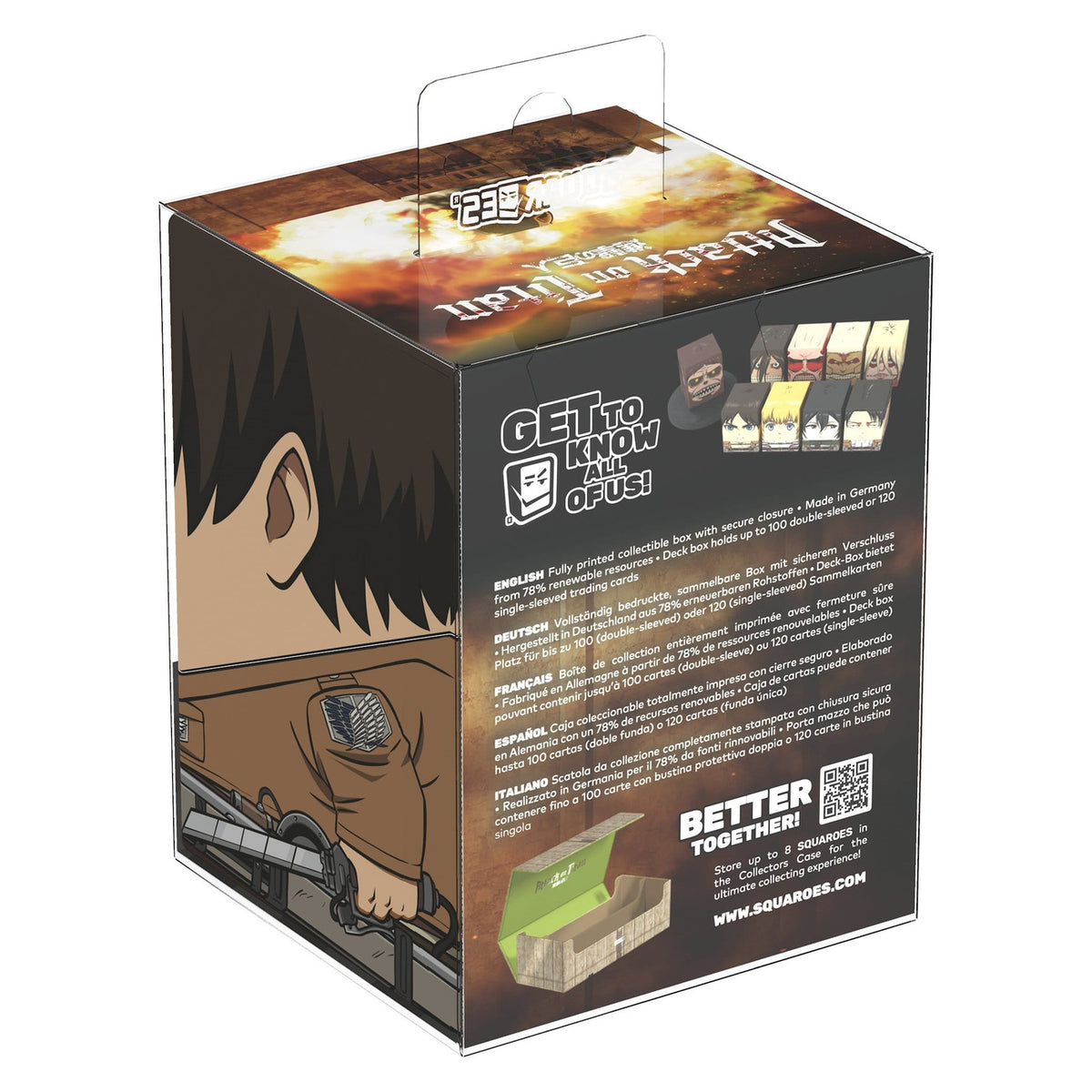 Produktbild Squaroes Squaroe Attack on Titan AOT001 - Eren Jäger