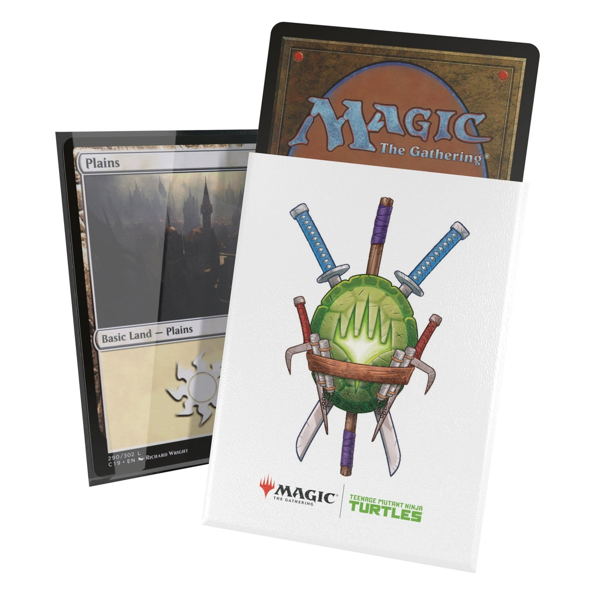 Produktbild Ultimate Guard Art Sleeves Magic: The Gathering | Teenage Mutant Ninja Turtles - Turtle Planeswalker Symbol