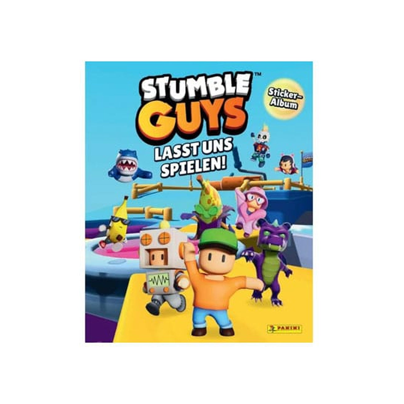 Produktbild Stumble Guys: Lasst uns spielen! Sticker Collection Album *Deutsche Version*