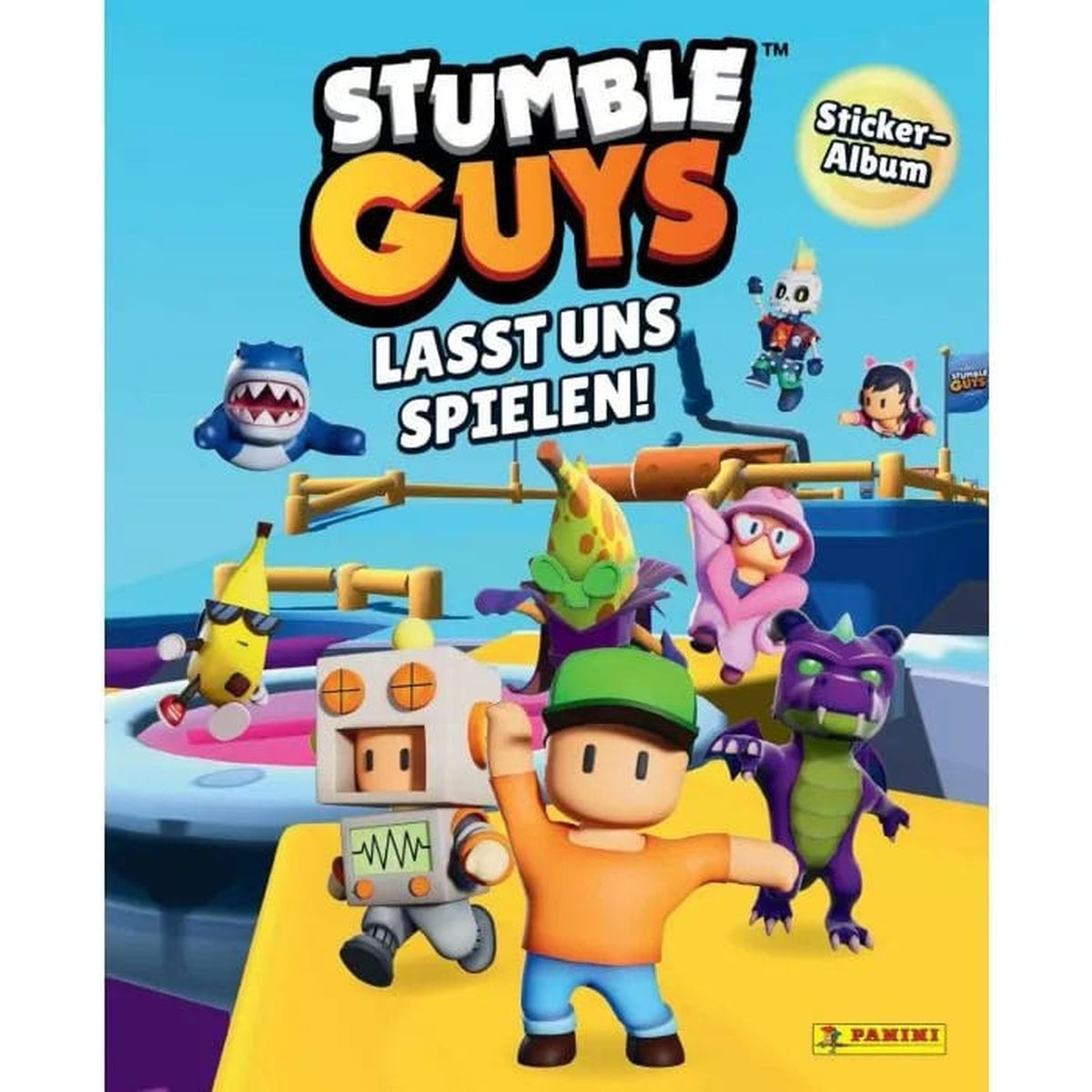 Produktbild Stumble Guys: Lasst uns spielen! Sticker Collection Album *Deutsche Version*