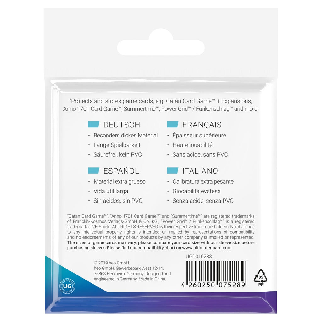 Produktbild Ultimate Guard Board Game Sleeves (50) - Square