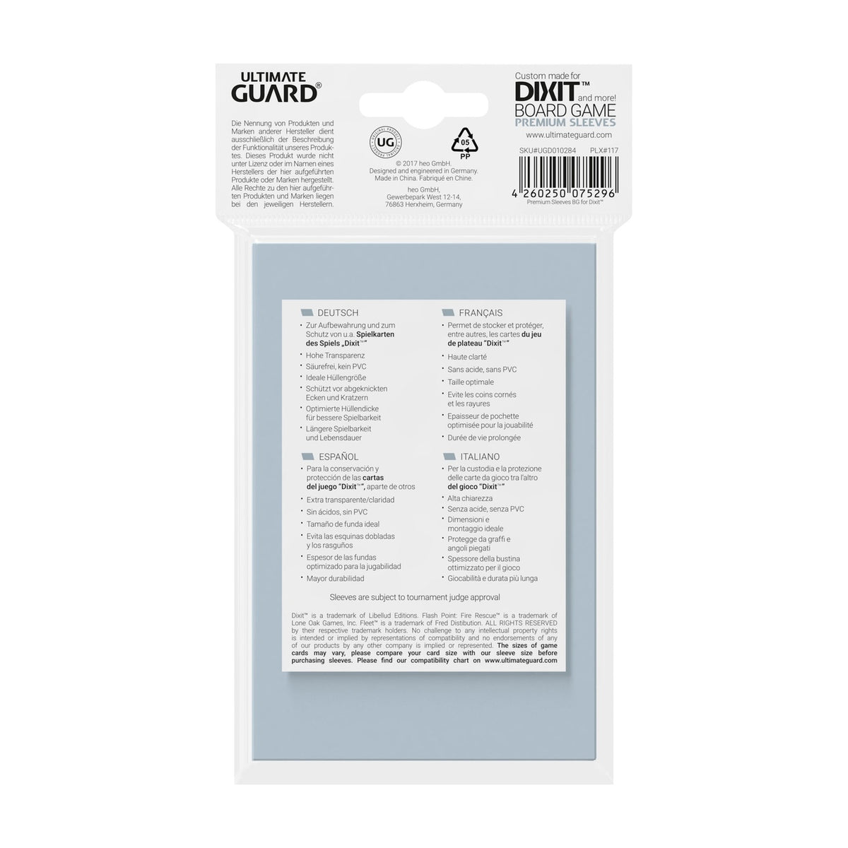 Produktbild Ultimate Guard Board Game Sleeves (90) - Dixit™ and more
