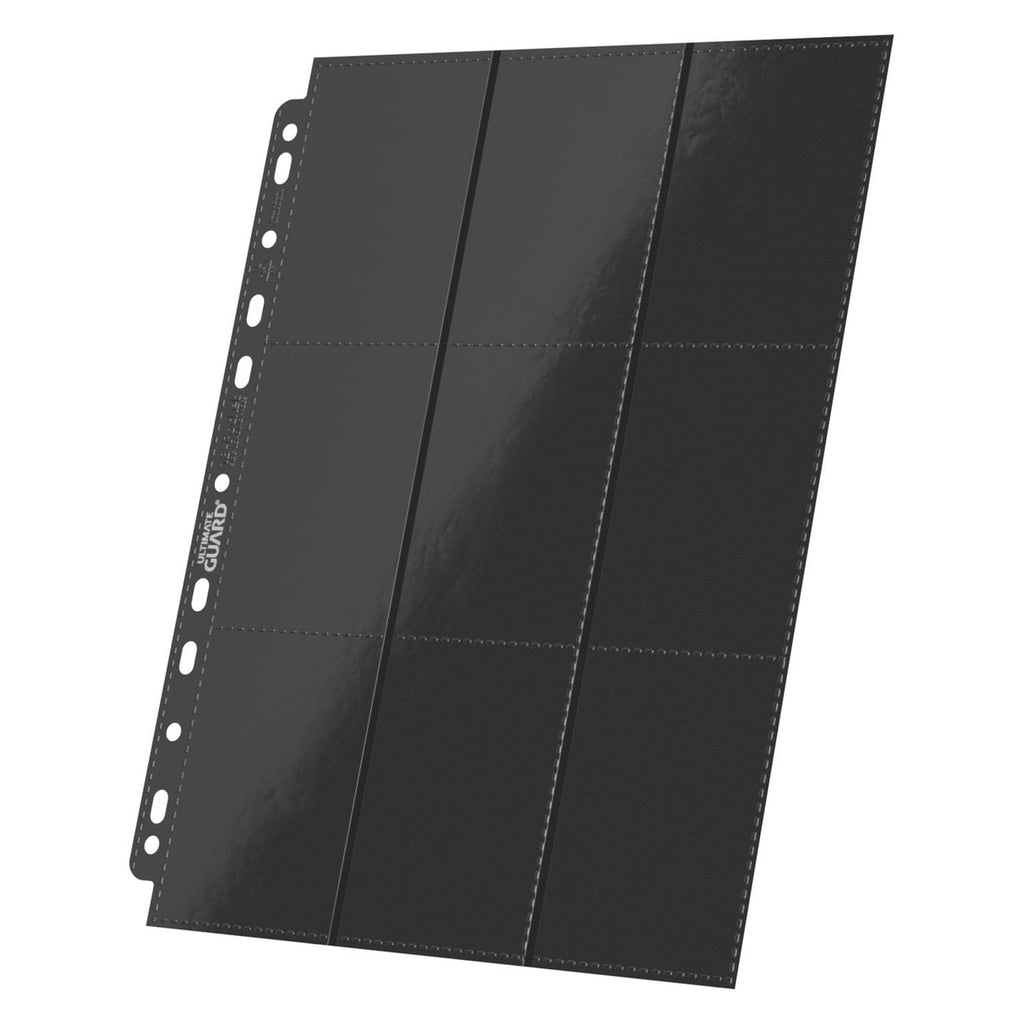 Produktbild Ultimate Guard 18-Pocket Pages Side-Loading (10) - Black