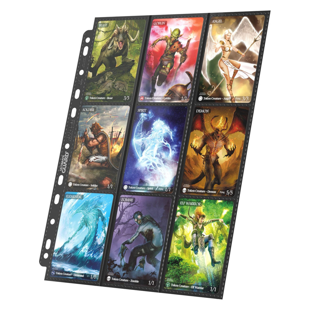Produktbild Ultimate Guard 18-Pocket Pages Side-Loading (10) - Black