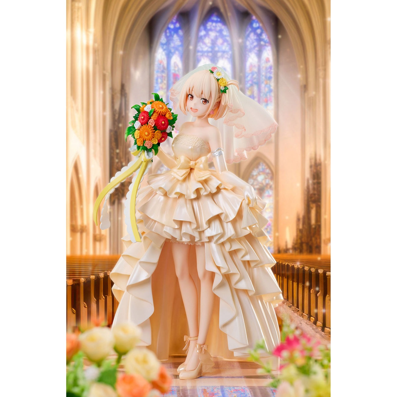 Produktbild Lycoris Recoil PVC Statue 1/7 Chisato Nishikigi Wedding dress Ver. 26 cm