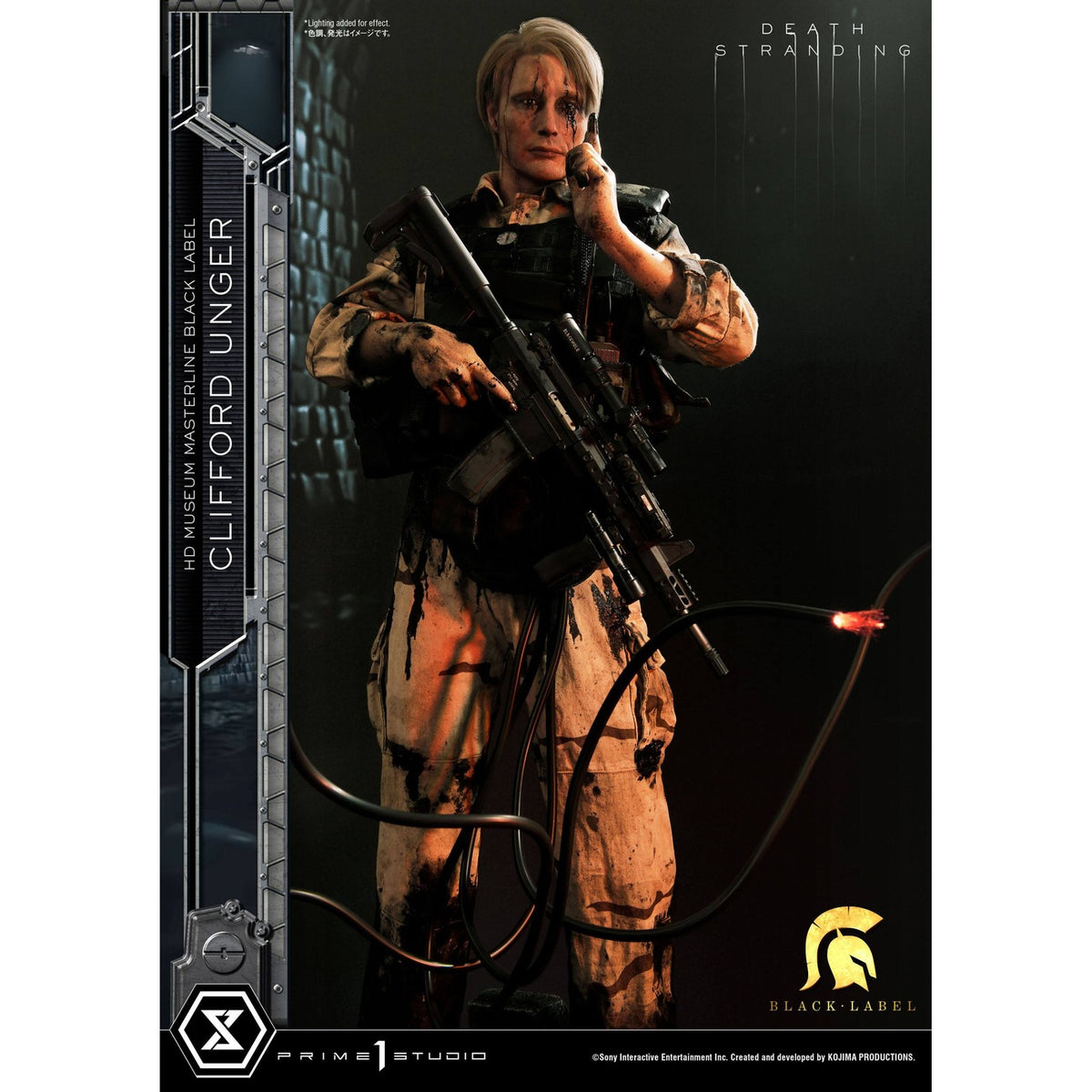 Produktbild Death Stranding Statue 1/2 Clifford Unger Black Label 103 cm