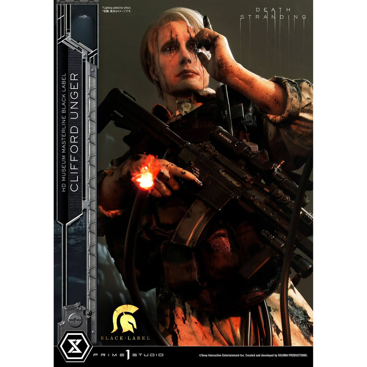 Produktbild Death Stranding Statue 1/2 Clifford Unger Black Label 103 cm