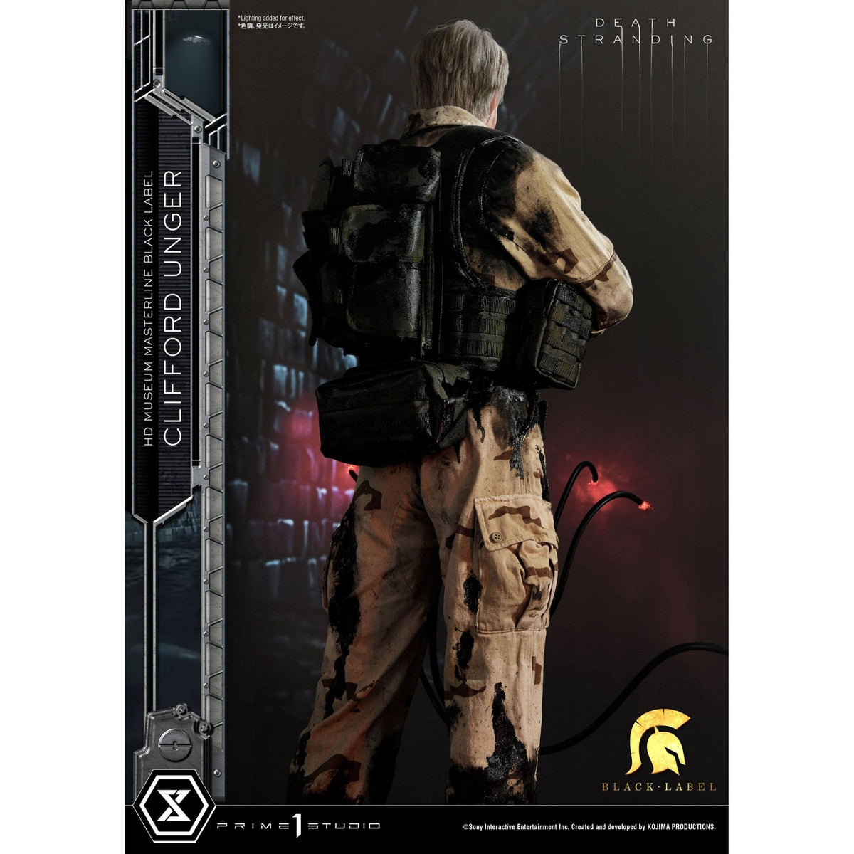 Produktbild Death Stranding Statue 1/2 Clifford Unger Black Label 103 cm