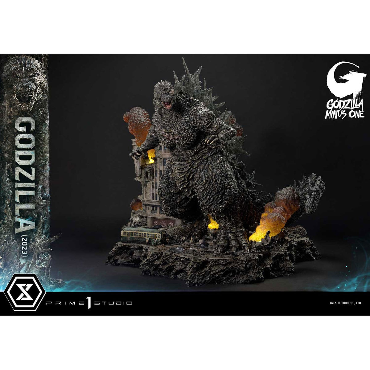Produktbild Godzilla Minus One Diorama Masterline Series Godzilla 2023 70 cm