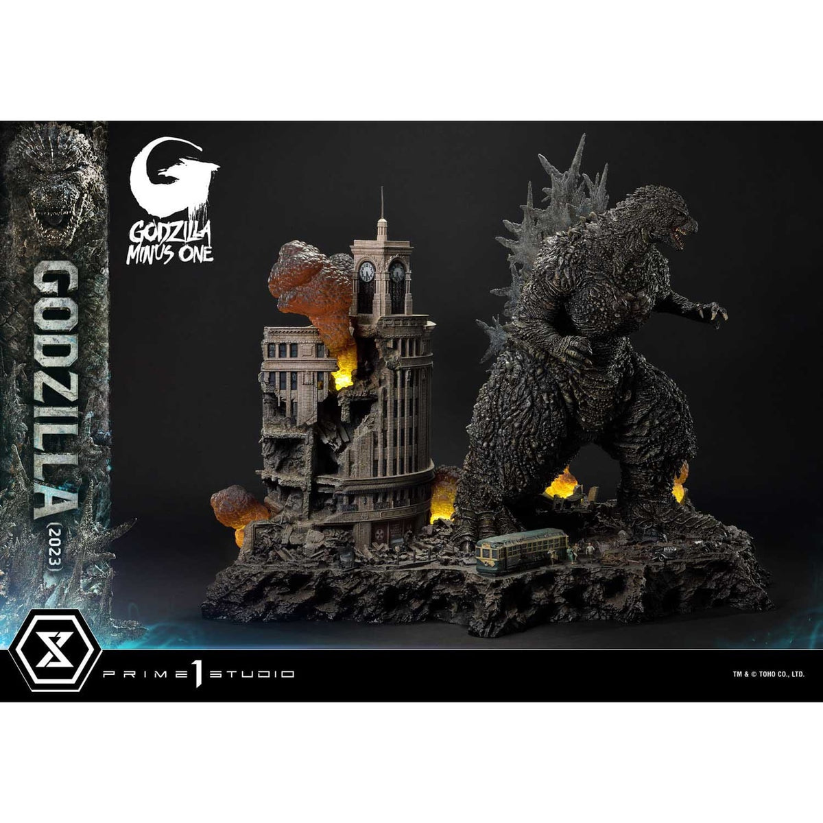 Produktbild Godzilla Minus One Diorama Masterline Series Godzilla 2023 70 cm