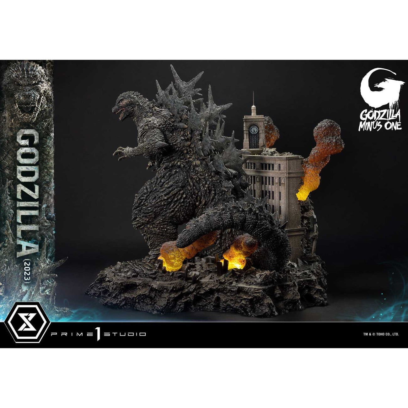 Produktbild Godzilla Minus One Diorama Masterline Series Godzilla 2023 70 cm