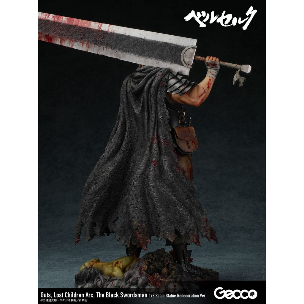 Produktbild Berserk Statue 1/6 Guts Lost Children Arc The Black Swordsman Redecoration Ver. 38 cm