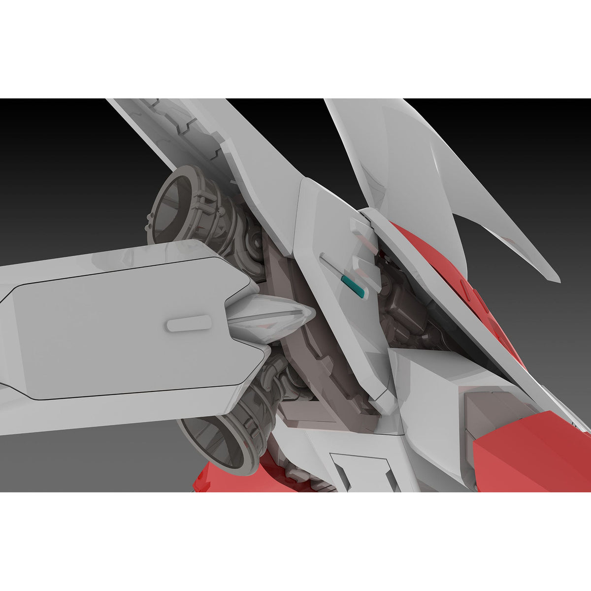 Produktbild Dariusburst CS Core Plastic Kit 1/144 Legend Silver Hawk 3F-1B Space Fighter 14 cm