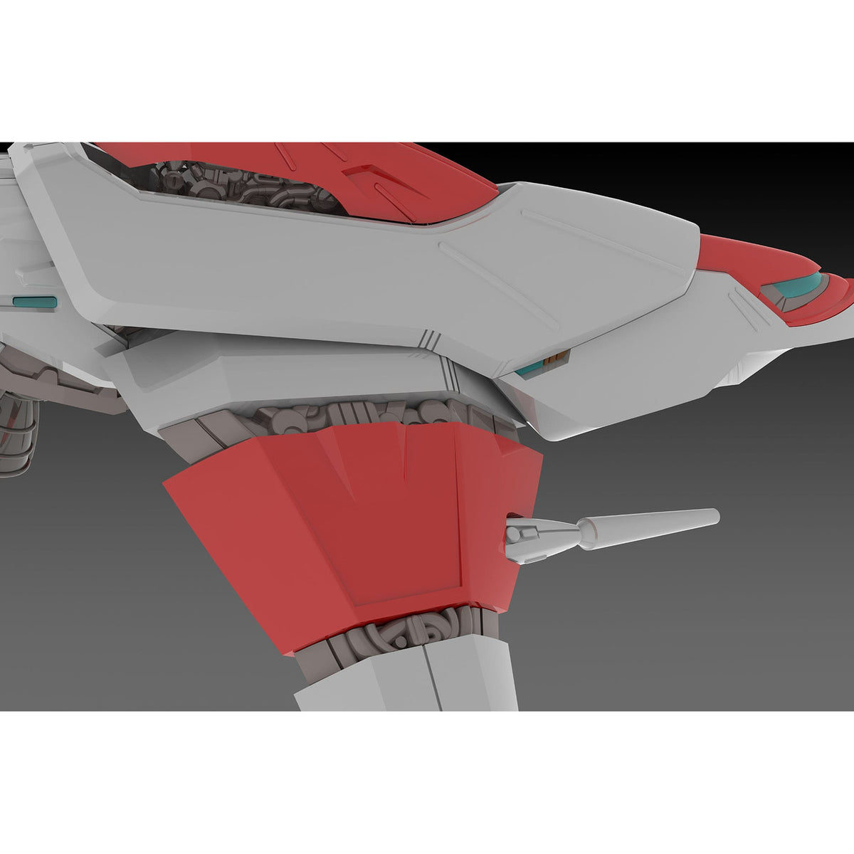 Produktbild Dariusburst CS Core Plastic Kit 1/144 Legend Silver Hawk 3F-1B Space Fighter 14 cm