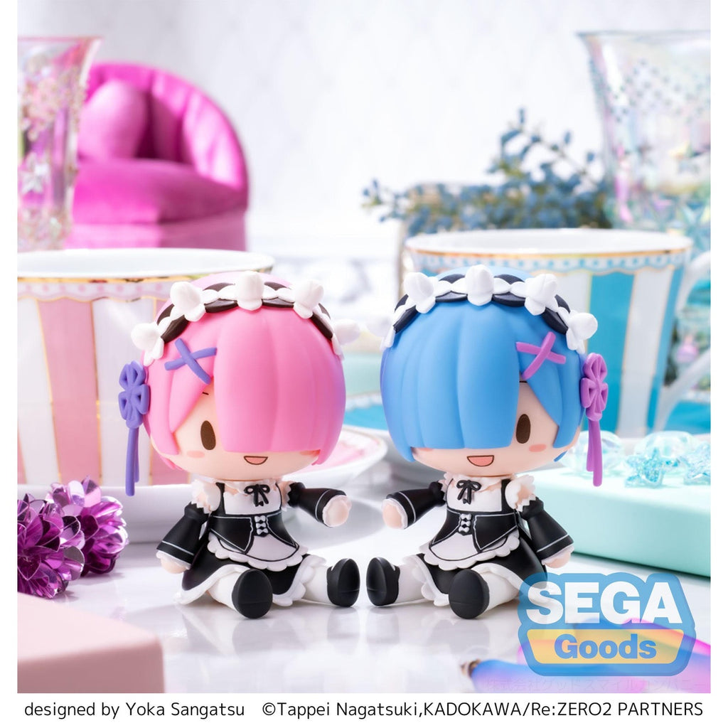 Produktbild Re:Zero Starting Life in Another World Fuwa Petit Chibi Figur Rem 8 cm