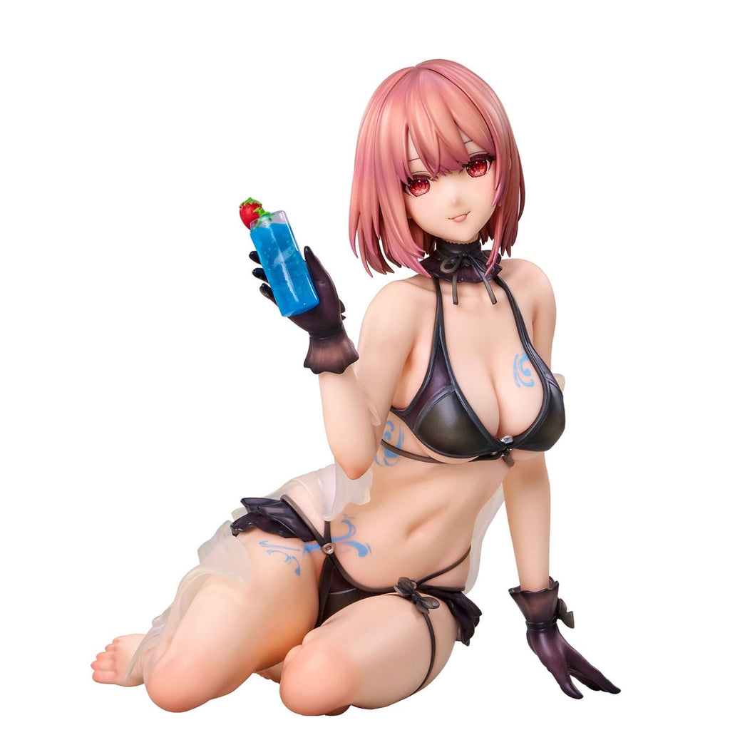 Original Character PVC Statue necömi Illustration One more drink for the vacation 13 cm