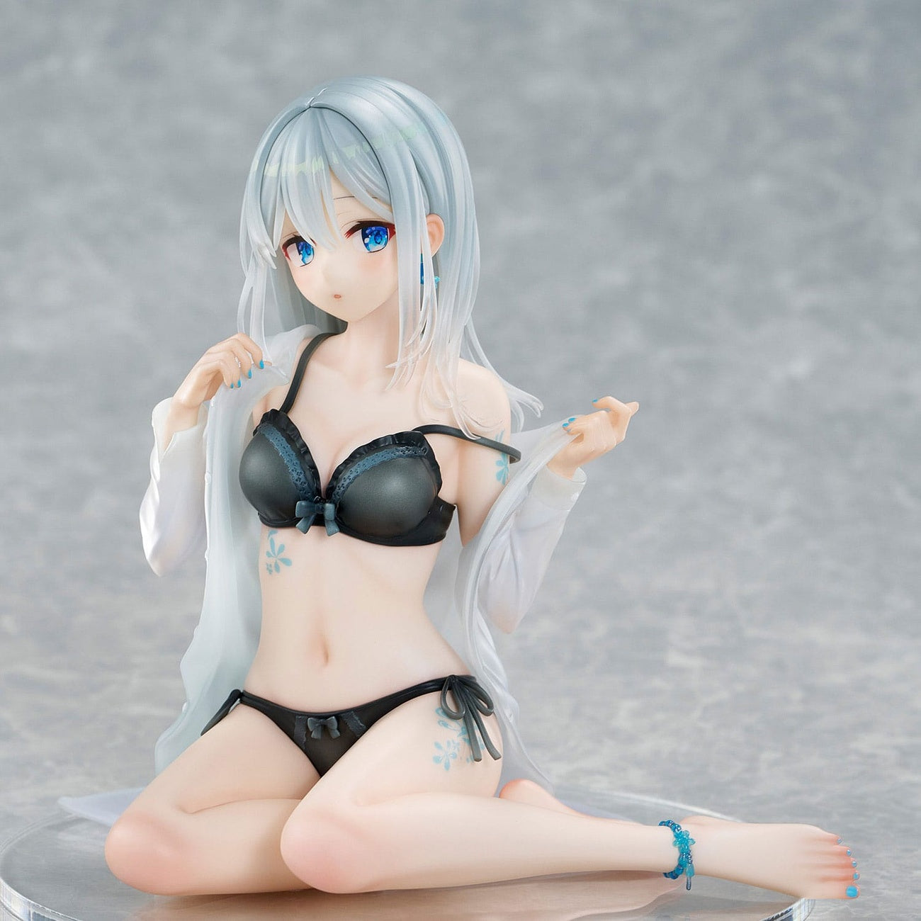 Produktbild Original Character PVC Statue 1/7 Silver-Haired Girl Sky Blue Morning Special Outfit Ver. by Fuumi Illustration 16 cm