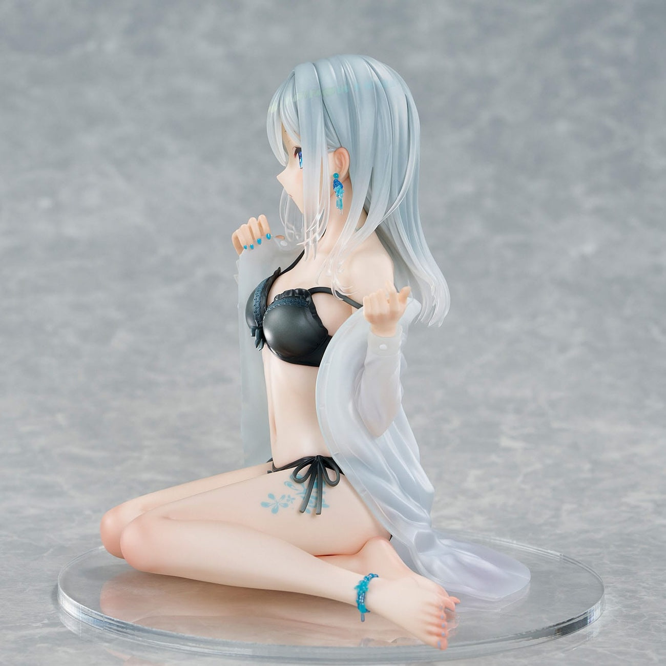 Produktbild Original Character PVC Statue 1/7 Silver-Haired Girl Sky Blue Morning Special Outfit Ver. by Fuumi Illustration 16 cm