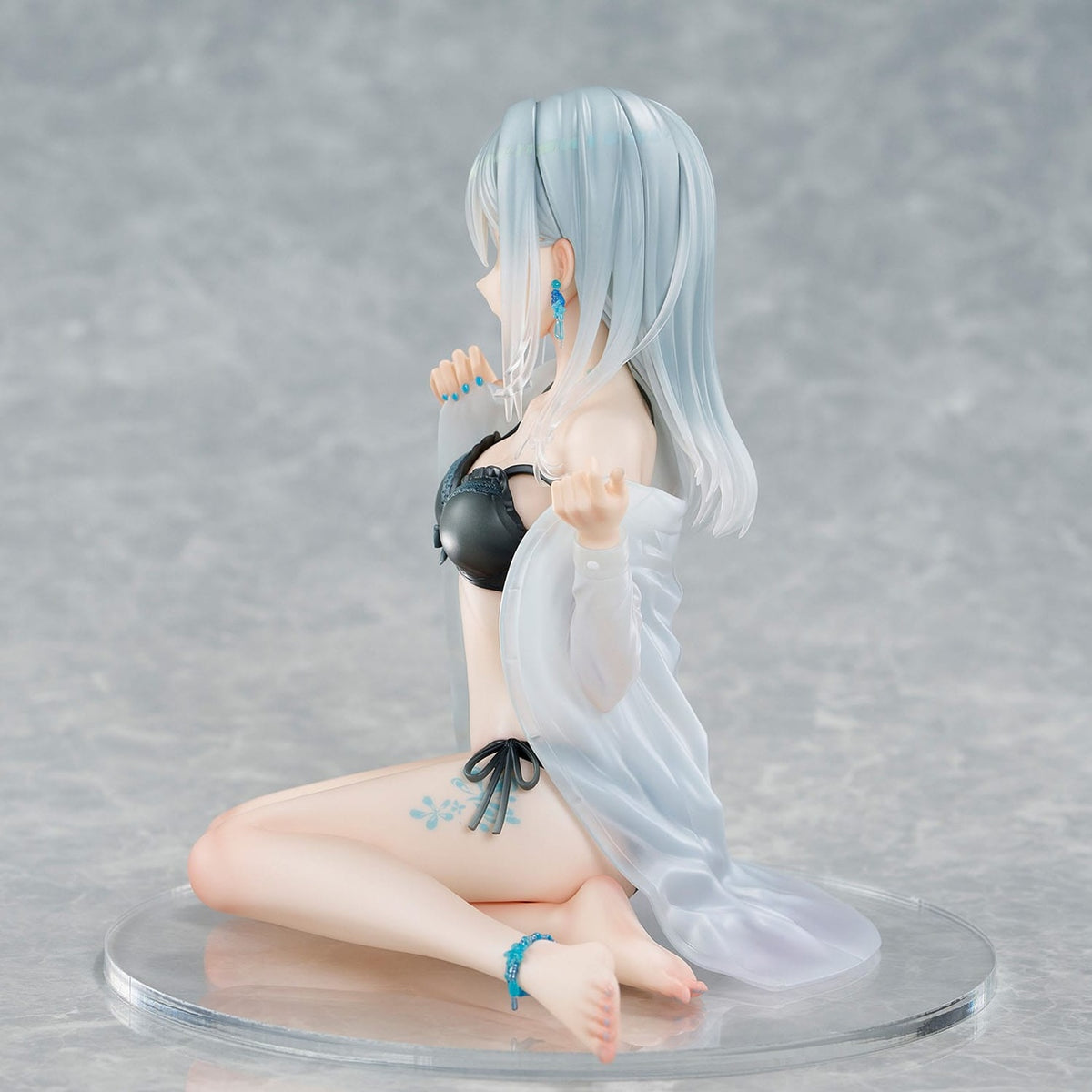 Produktbild Original Character PVC Statue 1/7 Silver-Haired Girl Sky Blue Morning Special Outfit Ver. by Fuumi Illustration 16 cm