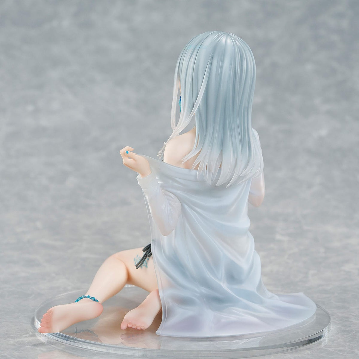 Produktbild Original Character PVC Statue 1/7 Silver-Haired Girl Sky Blue Morning Special Outfit Ver. by Fuumi Illustration 16 cm
